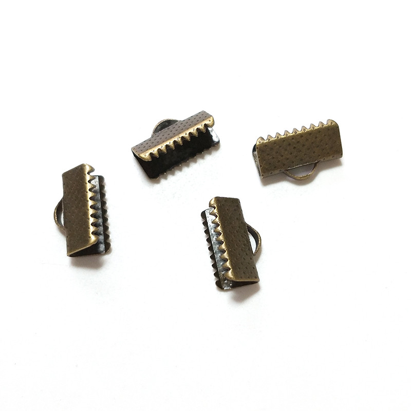 Novih 10 komada/lot 13 mm vintage teksturirane završne kapice Crimp perle pristaju zlatne legure cinka DIY dodaci za nakit Besplatna dostava