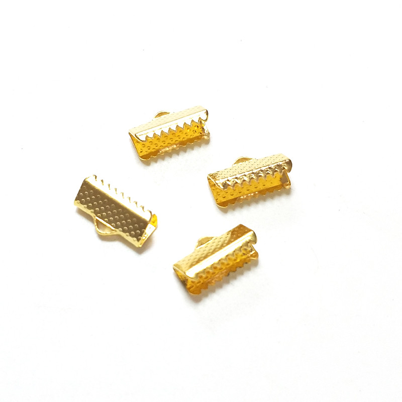 Novih 10 komada/lot 13 mm vintage teksturirane završne kapice Crimp perle pristaju zlatne legure cinka DIY dodaci za nakit Besplatna dostava