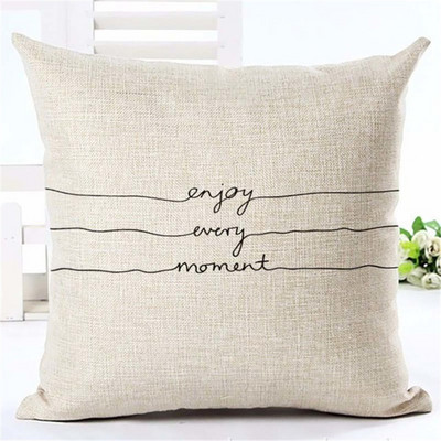 Navlake za jastuke Letter Moto Home Love Navlake za jastuke Navlake za jastuke za kauč Cojines Decorativos Para Sofa Home Decor