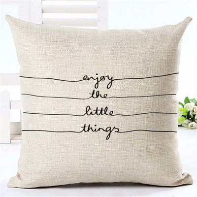 Navlake za jastuke Letter Moto Home Love Navlake za jastuke Navlake za jastuke za kauč Cojines Decorativos Para Sofa Home Decor