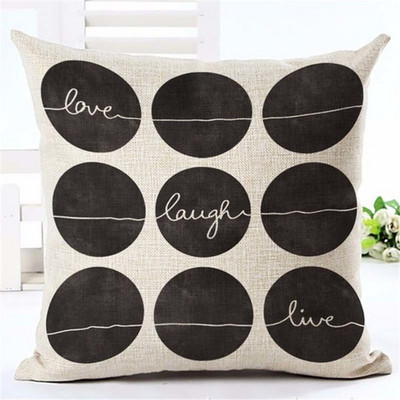 Navlake za jastuke Letter Moto Home Love Navlake za jastuke Navlake za jastuke za kauč Cojines Decorativos Para Sofa Home Decor