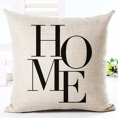 Navlake za jastuke Letter Moto Home Love Navlake za jastuke Navlake za jastuke za kauč Cojines Decorativos Para Sofa Home Decor