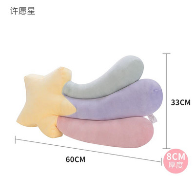 Ins Hot Candy Rainbow Lucky Cloud Star Moon pliušinė pagalvė Spalvinga karūna Memeor Pagalvė Pagalvė Sofa Namų puošmena Išmeta pagalvė