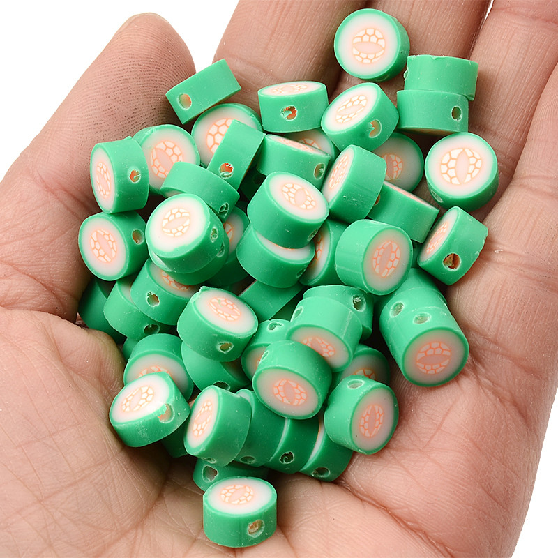 30 kom/lot čips od nara, perle od polimerske gline, labave perle za izradu nakita, pribor za narukvice DIY