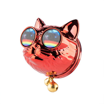 Automobilių kvepalų kvapų difuzorius Oro gaiviklis katės galvutė mielas automobilio priedai salonas oro kondicionierius išleidimo anga kvapų difuzorius