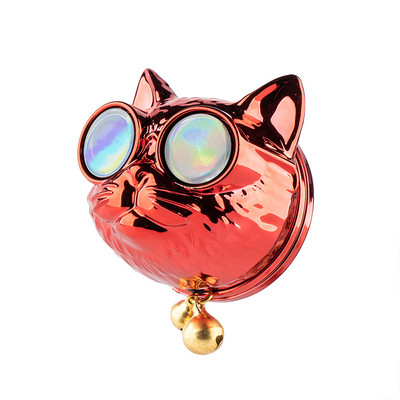 Automobilių kvepalų kvapų difuzorius Oro gaiviklis katės galvutė mielas automobilio priedai salonas oro kondicionierius išleidimo anga kvapų difuzorius