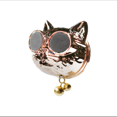 Automobilių kvepalų kvapų difuzorius Oro gaiviklis katės galvutė mielas automobilio priedai salonas oro kondicionierius išleidimo anga kvapų difuzorius