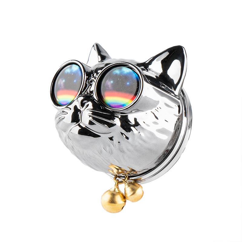 Automobilių kvepalų kvapų difuzorius Oro gaiviklis katės galvutė mielas automobilio priedai salonas oro kondicionierius išleidimo anga kvapų difuzorius