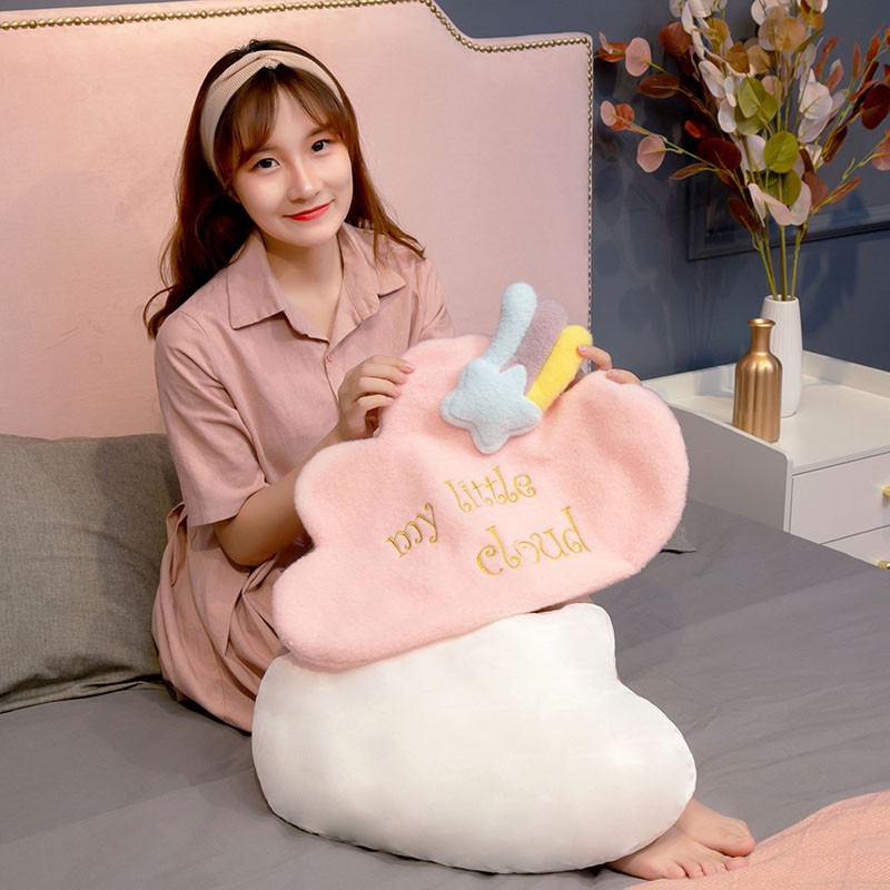 miela vaivorykštė debesis saulės žvaigždė dangaus pagalvė Minkšta pagalvėlė pliušinis žaislas kūdikių vaikų miegamojo dekoracija žaislinė pagalvė sofos pagalvė