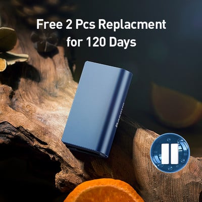 „Baseus“ automobilių oro gaiviklio kvepalų kvapas, skirtas „Auto Air Vent“ gaivikliui, 60 dienų ilgai išliekantis kvapas, mini automobilio klipų difuzorius