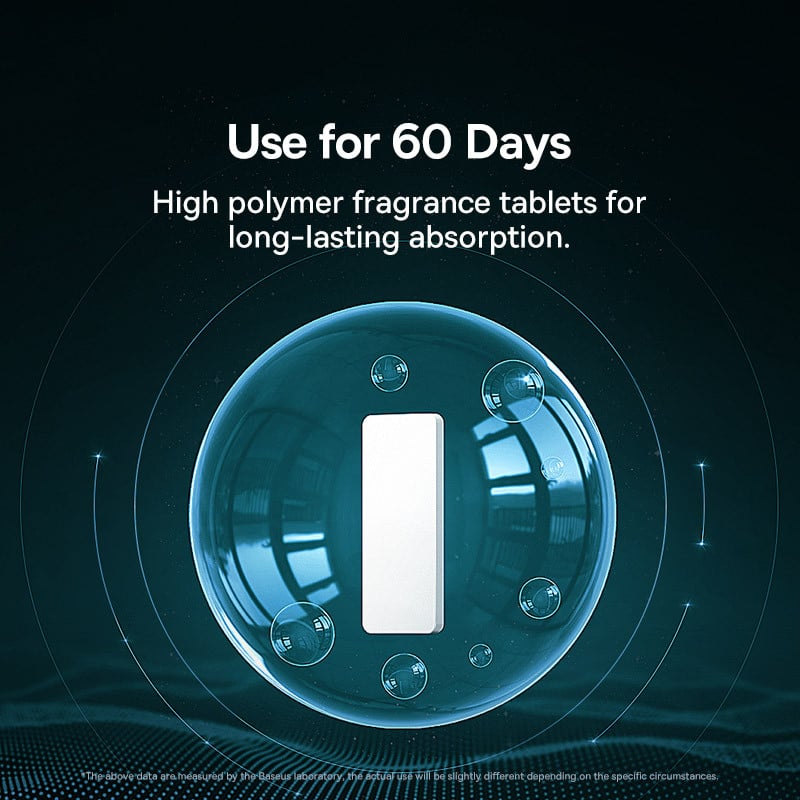 „Baseus“ automobilių oro gaiviklio kvepalų kvapas, skirtas „Auto Air Vent“ gaivikliui, 60 dienų ilgai išliekantis kvapas, mini automobilio klipų difuzorius