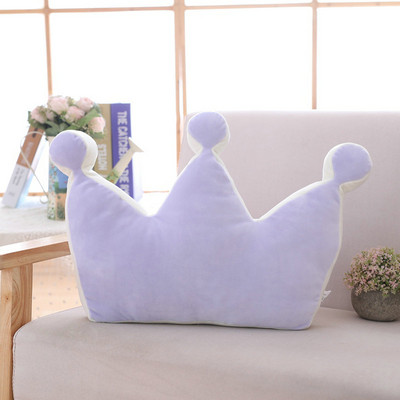 Mekani jastuk Princess Crown Punjeni jastuk za spavanje Djevojka Soba Dekor kauča Rainbow Cloud Star Studio slavnih Jastuk Poklon za nju