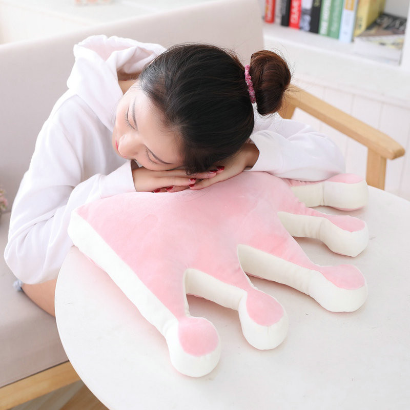 Mekani jastuk Princess Crown Punjeni jastuk za spavanje Djevojka Soba Dekor kauča Rainbow Cloud Star Studio slavnih Jastuk Poklon za nju