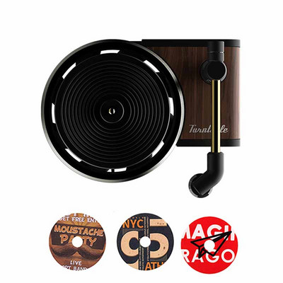 Okretni fonograf Otvor za ventilacijski otvor Stezaljka Osvježivač zraka za automobil s 3/6 kom tableta za aromaterapiju Difuzor mirisa za unutrašnjost