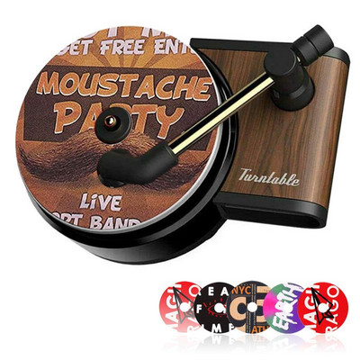 Okretni fonograf Otvor za ventilacijski otvor Stezaljka Osvježivač zraka za automobil s 3/6 kom tableta za aromaterapiju Difuzor mirisa za unutrašnjost