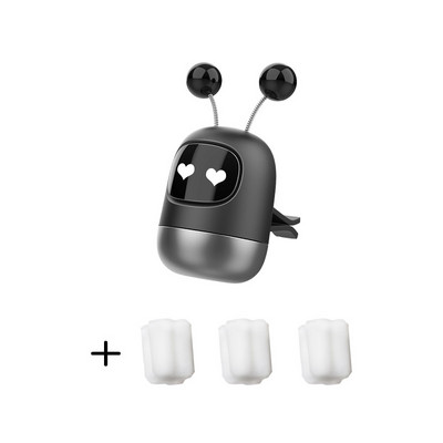 Mielas aromaterapijos robotas „Auto Air Outlet“ kvepalai, ilgai išliekantys kvepalų difuzorius + tvirti automobilių kvepalai