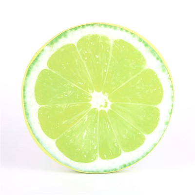 33x33x5cm Naujos mielos kūrybinės 3D vasaros vaisių PP medvilnės biuro kėdės nugaros pagalvėlė sofos pagalvė Minkštos dekoratyvinės pagalvės