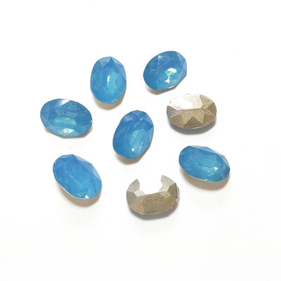 Novih 20 komada/lot 13*18MM smola ovalnog oblika od smole od vještačkih dijamanata ovalnog oblika DIY dodaci za bižuteriju