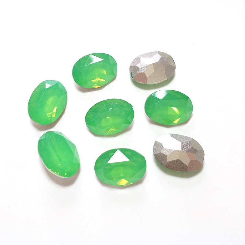 Novih 20 komada/lot 13*18MM smola ovalnog oblika od smole od vještačkih dijamanata ovalnog oblika DIY dodaci za bižuteriju