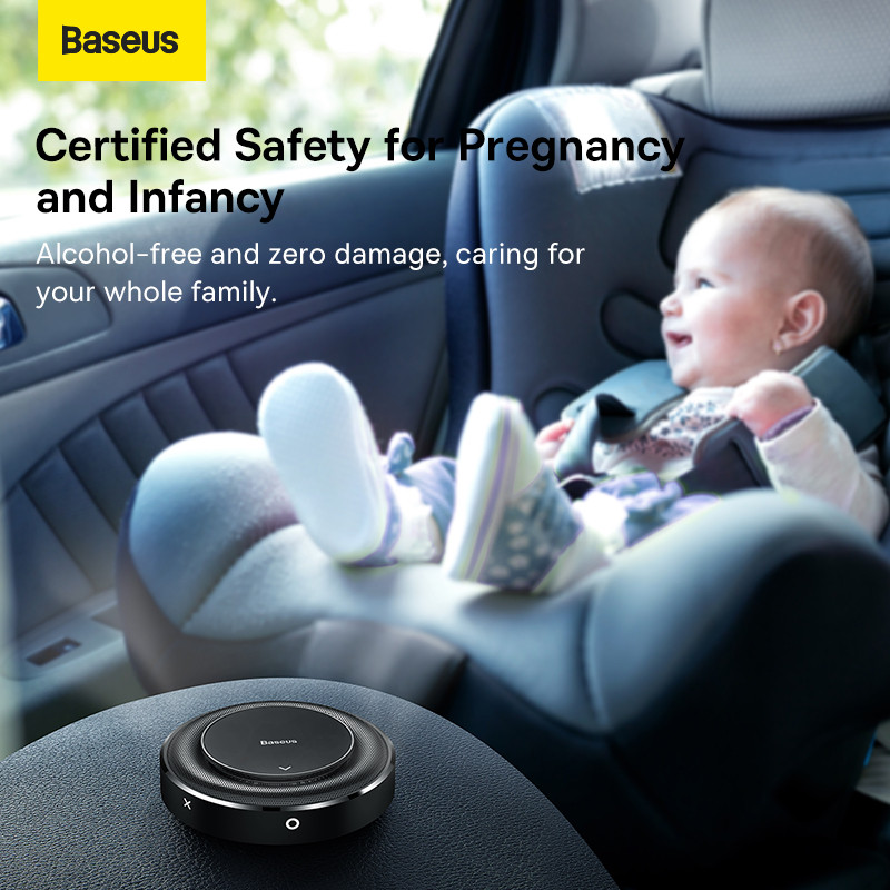 Baseus auto õhuvärskendaja metallist autovärskendaja auto interjööri tarvikutele Stepless Adjust Fragrance Tahke auto hajuti parfüüm