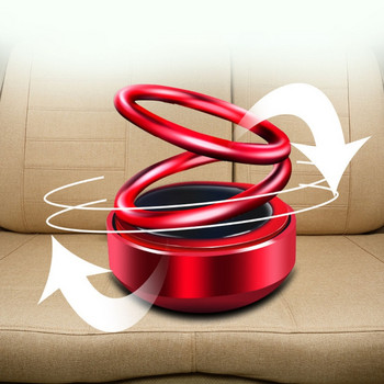 Автомобилен въртящ се парфюм Освежител за въздух Парфюм Креативен дизайн Автомобилна интериорна облицовка за освежаване на въздуха