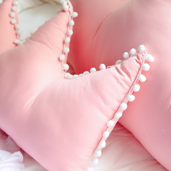 1 τεμ. Γεμιστό βελούδινο μαξιλάρι σε σχήμα κορώνας Πριγκίπισσα μαξιλάρι κρεβατοκάμαρας πλάτης Χαριτωμένος καναπές για παιδιά Διακοσμήστε δώρο γενεθλίων