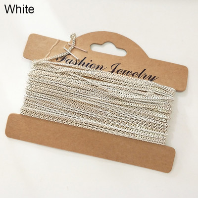 2022 Novi 500 cm/torba Nakit Bakreni lanci Lanac/Dugine boje za DIY Lanac Ogrlica Dodaci Nalazi