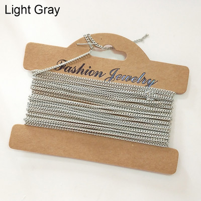 2022 Novi 500 cm/torba Nakit Bakreni lanci Lanac/Dugine boje za DIY Lanac Ogrlica Dodaci Nalazi