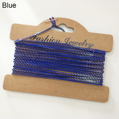 2022 Novi 500 cm/torba Nakit Bakreni lanci Lanac/Dugine boje za DIY Lanac Ogrlica Dodaci Nalazi