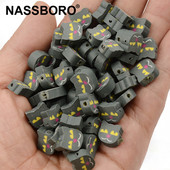 Helovino serijos polimero molio karoliukai laisvi tarpiniai karoliukai papuošalams gaminti „pasidaryk pats“ apyrankės, karoliai, papuošalai, priedai