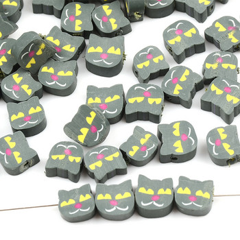 Halloween Series Polymer Clay Beads Loose Spacer Beads for Jewelry Making DIY βραχιόλια Κολιέ Αξεσουάρ κοσμημάτων