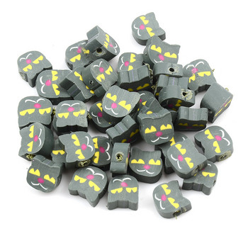 Halloween Series Polymer Clay Beads Loose Spacer Beads for Jewelry Making DIY βραχιόλια Κολιέ Αξεσουάρ κοσμημάτων