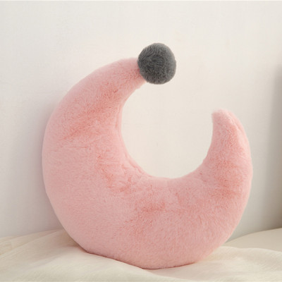 Nordijski stil Crown Mekani jastuk Modni jednostavni jastuk punjen mjesecom u obliku srca kao dječji darovi Jastuk za leđa s pet zvjezdica