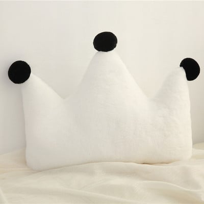Nordijski stil Crown Mekani jastuk Modni jednostavni jastuk punjen mjesecom u obliku srca kao dječji darovi Jastuk za leđa s pet zvjezdica
