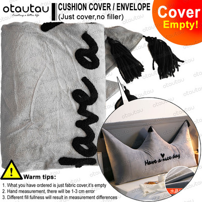 Bez punila Crown Bed Jastučnica Princess Prince Mekani perivi baršunasti kauč Dječji odrasli Krevet Uzglavlje Podno sjedalo Jastuk