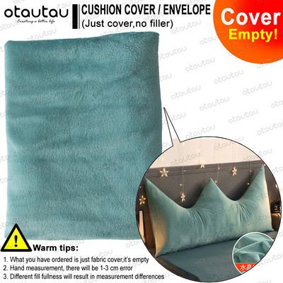 Bez punila Crown Bed Jastučnica Princess Prince Mekani perivi baršunasti kauč Dječji odrasli Krevet Uzglavlje Podno sjedalo Jastuk