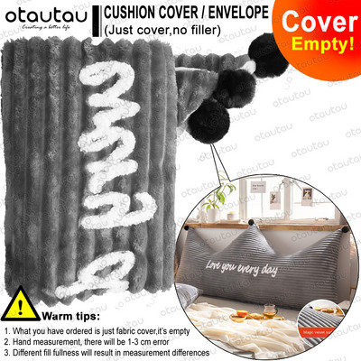 Be užpildų Pilka karūna pagalvėlės užvalkalas Minkštas plaunamas aksominis lova sofa kūdikių galvūgalio grindys sėdynės pagalvė tatami namų dekoracija