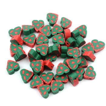 Хелоуин серия Heart Shape Полимерна глина мъниста Evil Loose Spacer Beads за изработка на бижута Направи си сам аксесоари за бижута
