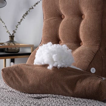 Μοντέρνο τριγωνικό μονόχρωμο βελούδινο μαξιλάρι πλάτης για καναπέ Μαξιλάρι πλάτης Κρεβάτι πλάτης καρέκλα γραφείου Μαξιλάρι στήριξης μέσης