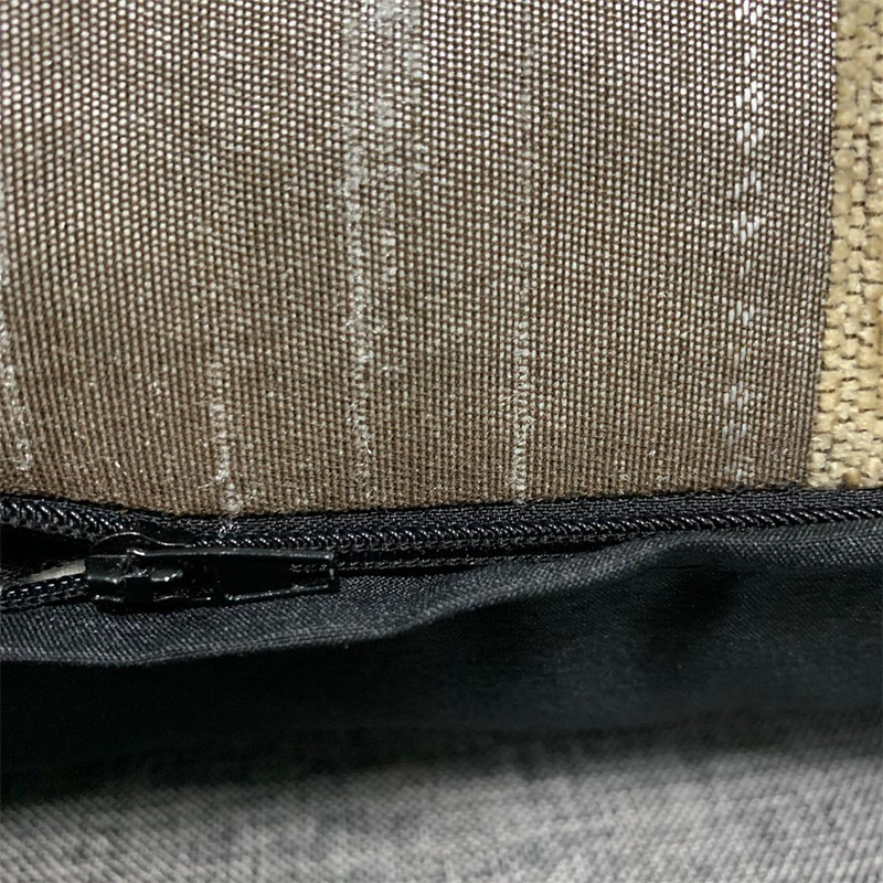 Klasszikus fekete zsenília jacquard csíkos dekoratív párnahuzat dobó párnahuzat szék párnahuzat