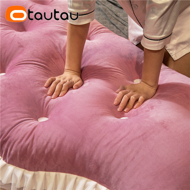 OTAUTAU karalienės lovos karūnos pagalvėlė galvūgalio pagalvė su užpildu nugaros sėdynės dekoro pagalvėlės patalynės pagalvės Plaunamos minkštos aksominės