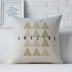 Nordijski moderni geometrijski jeleni Jastuk Jastuk od debele lanene jastučnice Jastuk za sofu kućni ukrasni jastuci