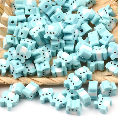 Perle od polimerske gline u obliku slatke perle od odstojnika za izradu nakita Dodaci za DIY narukvice