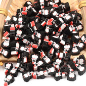 30 kom/komplet Perle od polimerske gline sa slatkim uzorkom pingvina Rasuti čips Razmak perle za izradu nakita DIY dodaci za narukvice