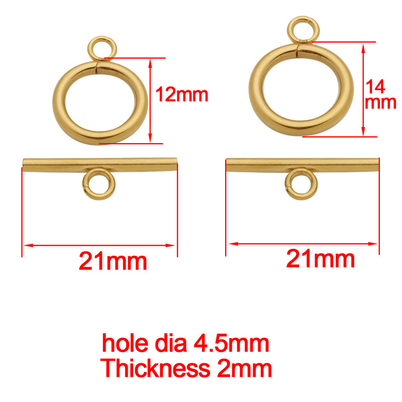 5 kompleta/lot pozlaćeni nehrđajući čelik OT preklopna kopča kopča konektor pričvršćivač narukvica za DIY dodatke za izradu nakita