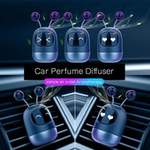 Odorizant pentru mașină, mini robot creativ, clemă de ventilație, parfum, aromă, ieșire de ventilație, aromaterapie, interior auto