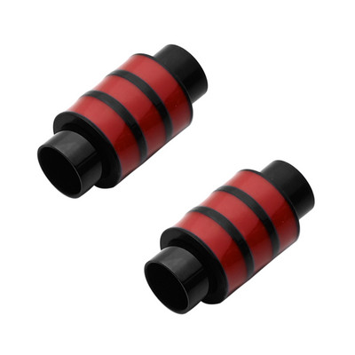 2 komada emajlirane kopče od nehrđajućeg čelika, jake magnetske brave, odgovaraju 6 mm okrugloj kožnoj narukvici s užetom za nalaze za izradu nakita