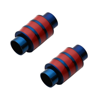 2 komada emajlirane kopče od nehrđajućeg čelika, jake magnetske brave, odgovaraju 6 mm okrugloj kožnoj narukvici s užetom za nalaze za izradu nakita