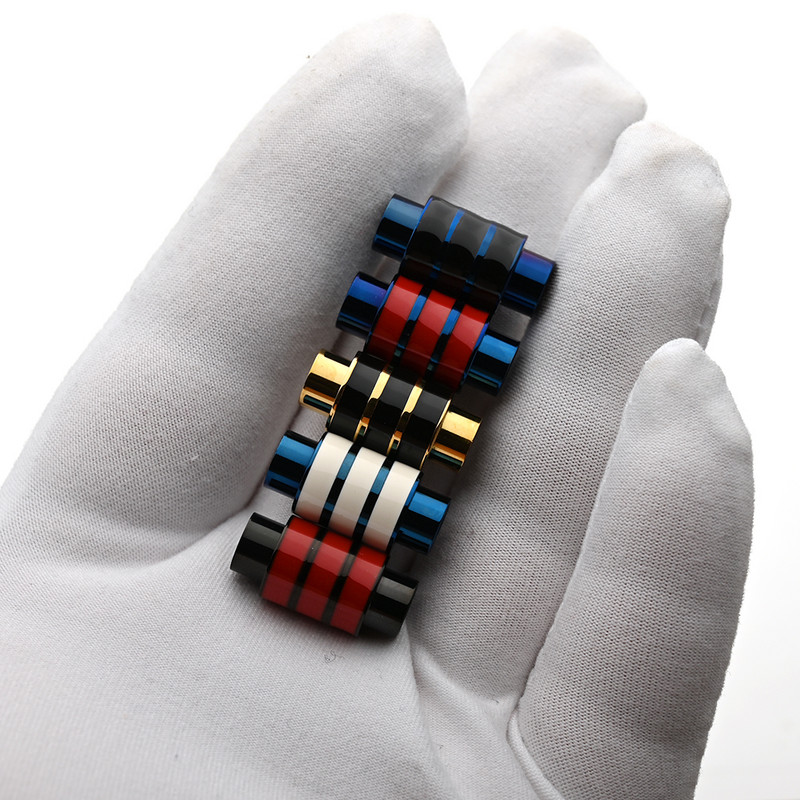 2 komada emajlirane kopče od nehrđajućeg čelika, jake magnetske brave, odgovaraju 6 mm okrugloj kožnoj narukvici s užetom za nalaze za izradu nakita