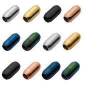 2db 3-12mm-es rozsdamentes acél mágneskapcsok bőr zsinór karkötő mágnes csat nyaklánc csat barkács ékszer készítési kiegészítők